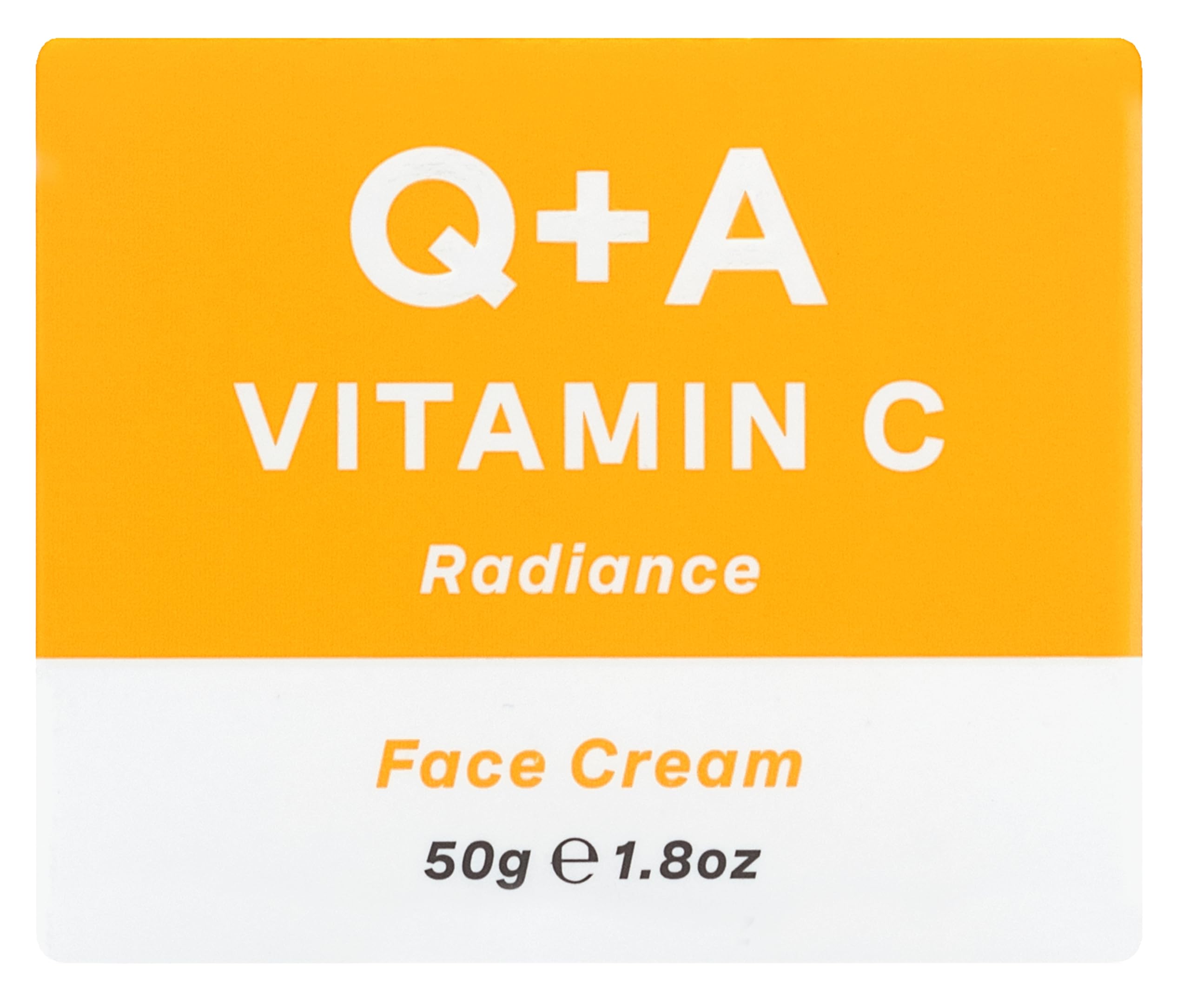 Q+A Vitamin C Radiance Cream, Hydrating, Anti-Ageing Face Cream with Collagen Boosting Vitamin C - Image 4