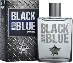 PBR Black and Blue Men's Cologne by Tru Western - Offical Fragrance Partner of the PBR - Crisp, Fresh, and Masculine Scent - 3.4 fl oz | 100 ml