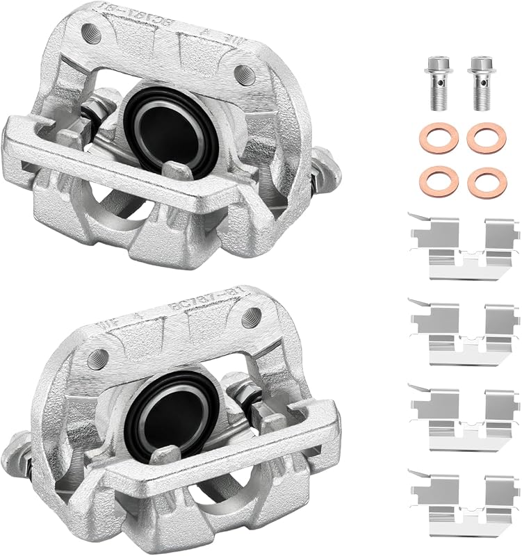 Par de pinças de freio a disco traseiras BDFHYK 19-B2928A e 19-B2929A para Honda Ridgeline 2006–2014 3.5L V6