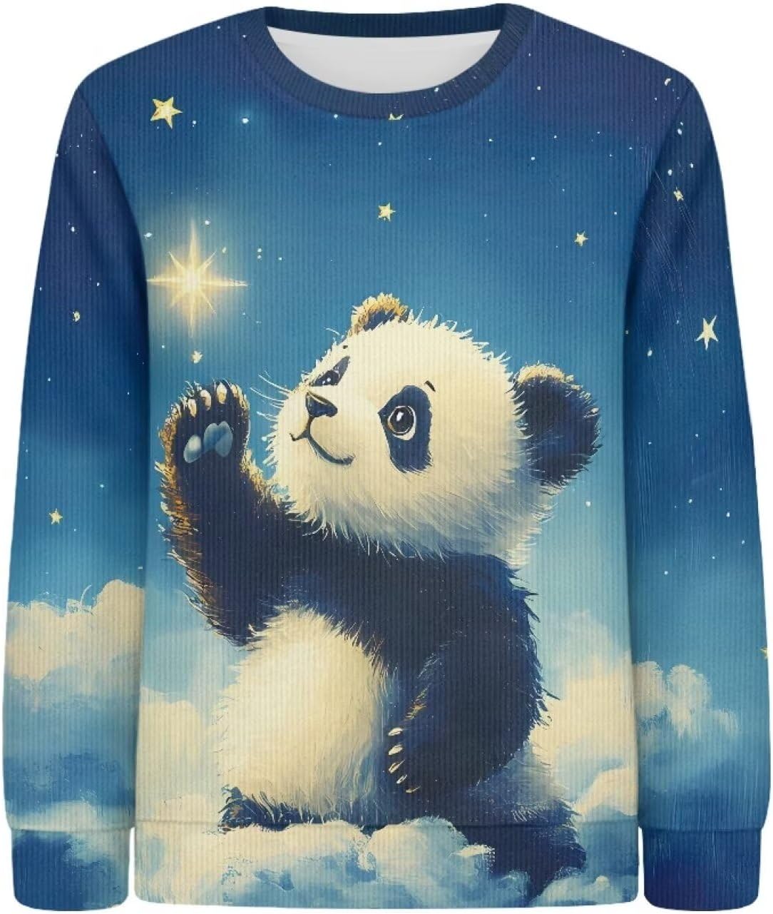 Girls Crewneck Sweatshirt Children's Long-Sleeved Sweater, Soft Pullover Fall Outfits for Girls Boys