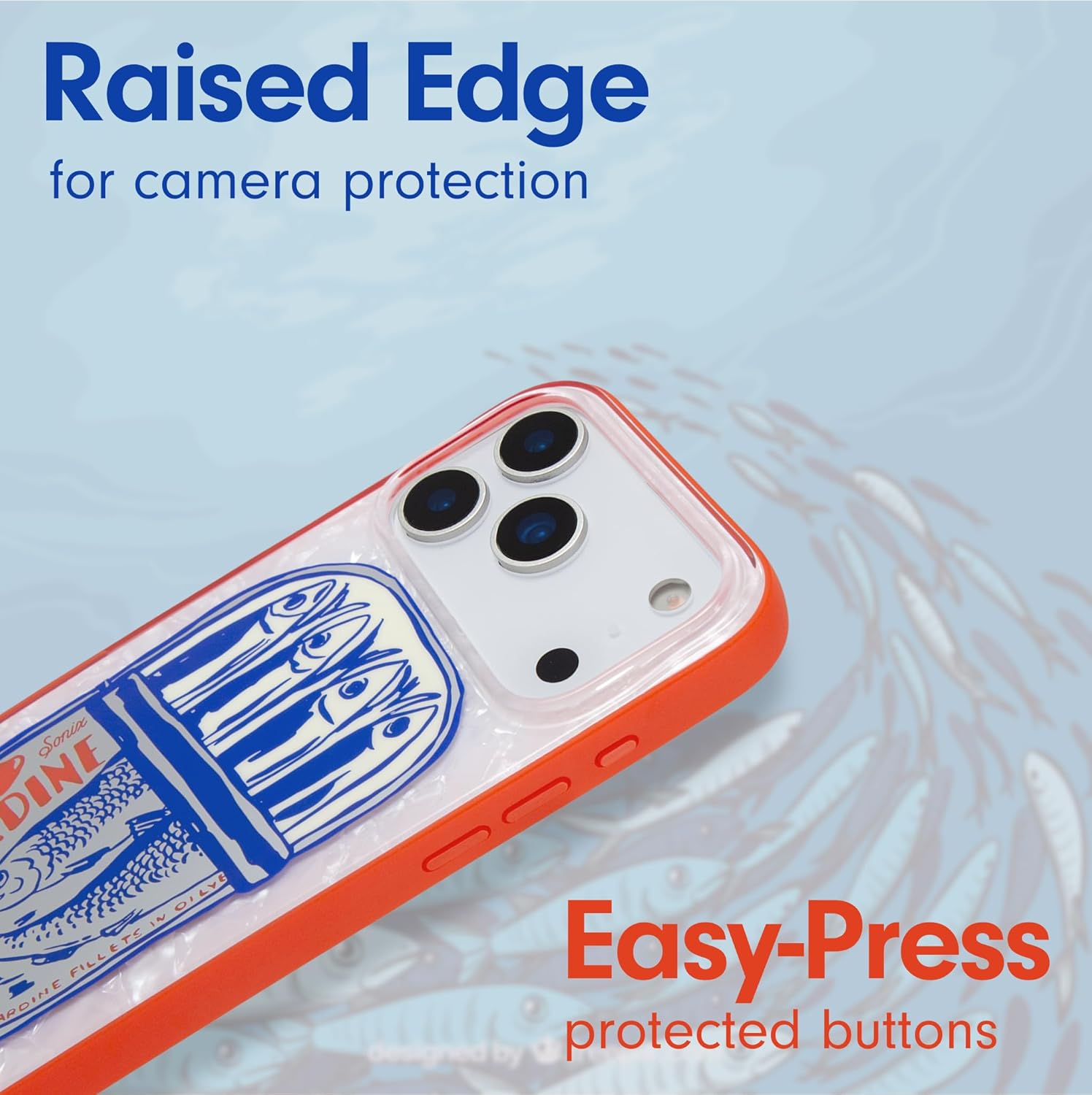 Sonix Case for iPhone 17 Pro Max | Compatible with MagSafe | 10ft Drop Tested | Sardines - Image 5