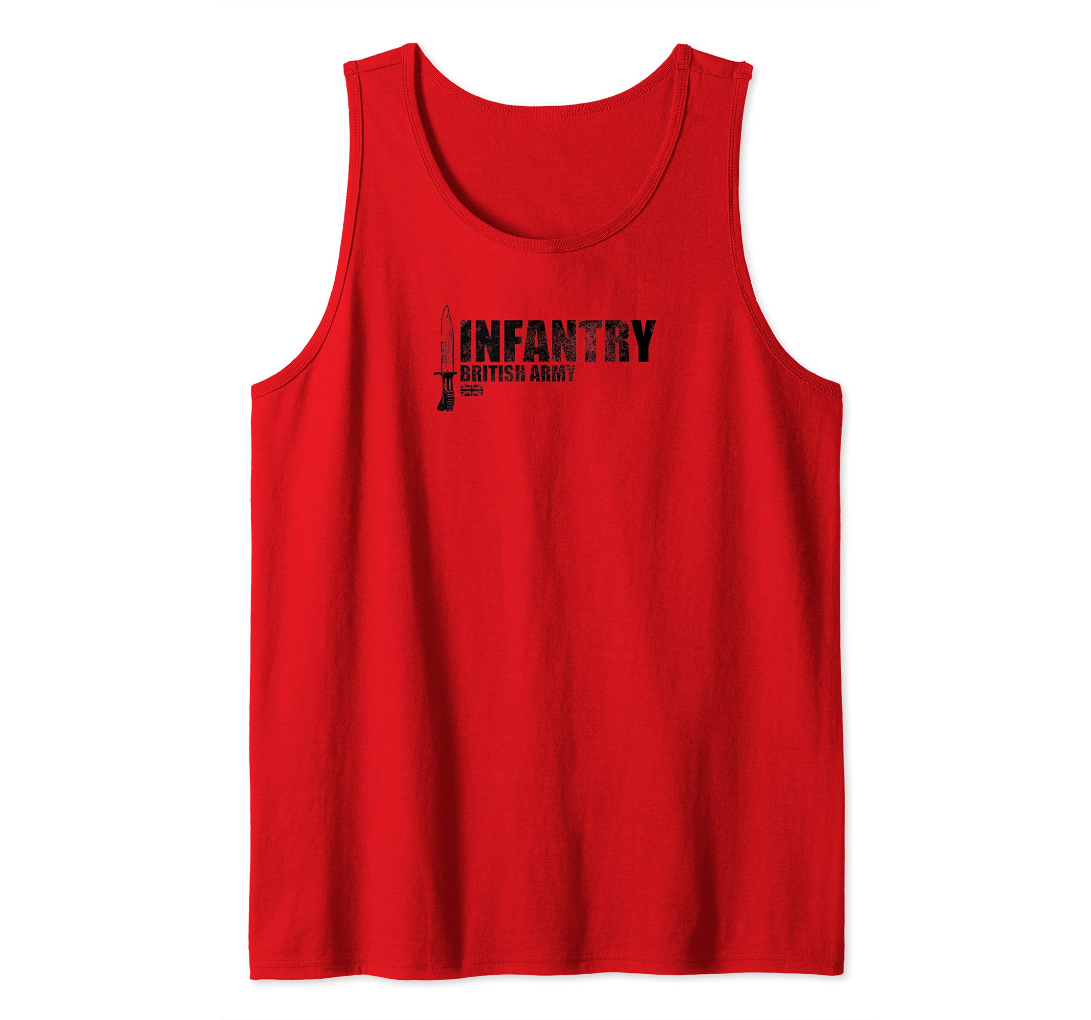 British Army Infantry (distressed) Tank Top