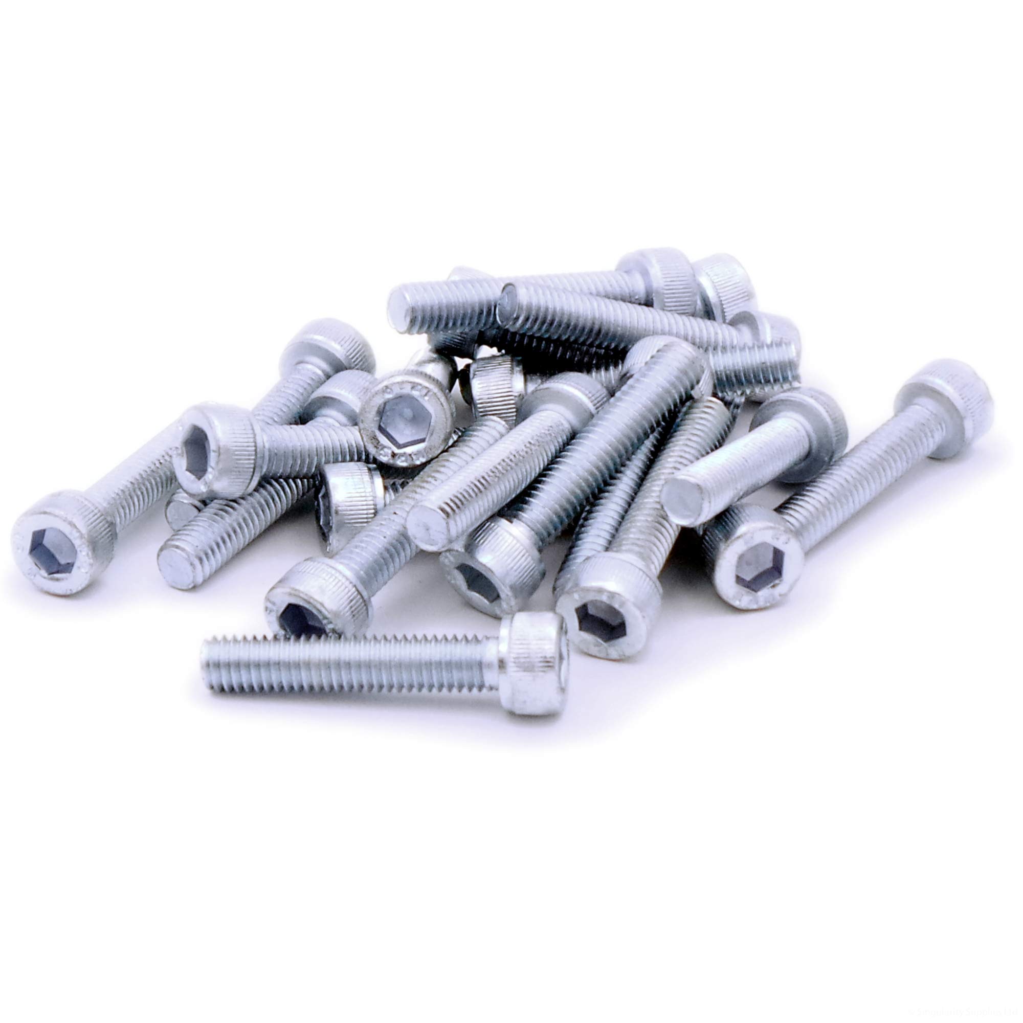 M6 (6mm x 30mm) Hex Socket Cap Screw (Bolt) - Steel (Pack of 20)