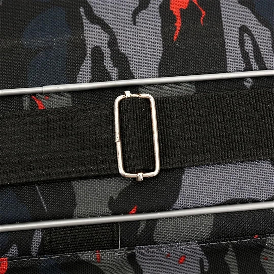 Suwequest Borsa di immagazzinaggio dell'attrezzatura da pesca 120 125 130CM ispessito impermeabile multifunzionale borsa da pesca 2/3 strati borsa per canna da pesca, 3 strati 120 cm2