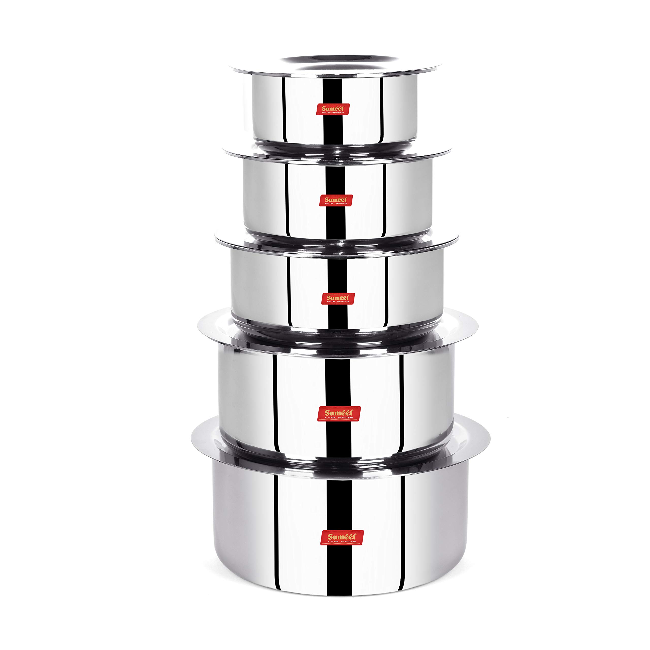 Sumeet Cook Smart TriPly Pot - 3L, Induction Ready -9