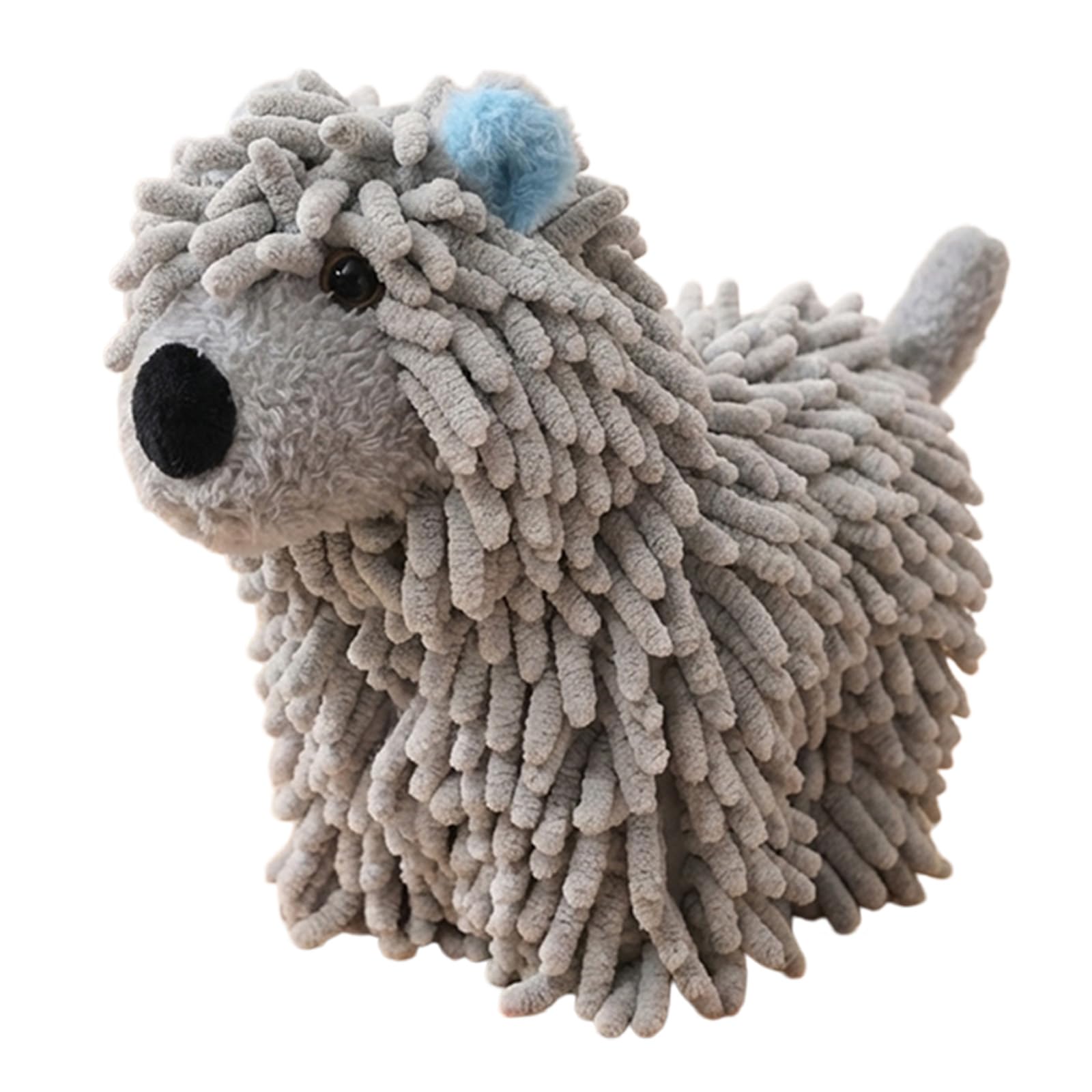 Xinsheinelry Dog Chenilles Hand Towel Gentle on Skin Highly Absorbent Decorative Bathroom Dog Chenilles Hand