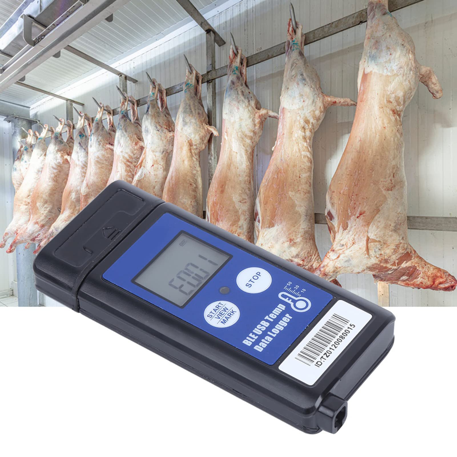 Registrador de Temperatura Portátil Bluetooth USB Registrador de Datos para Transporte de Cadena de Frío