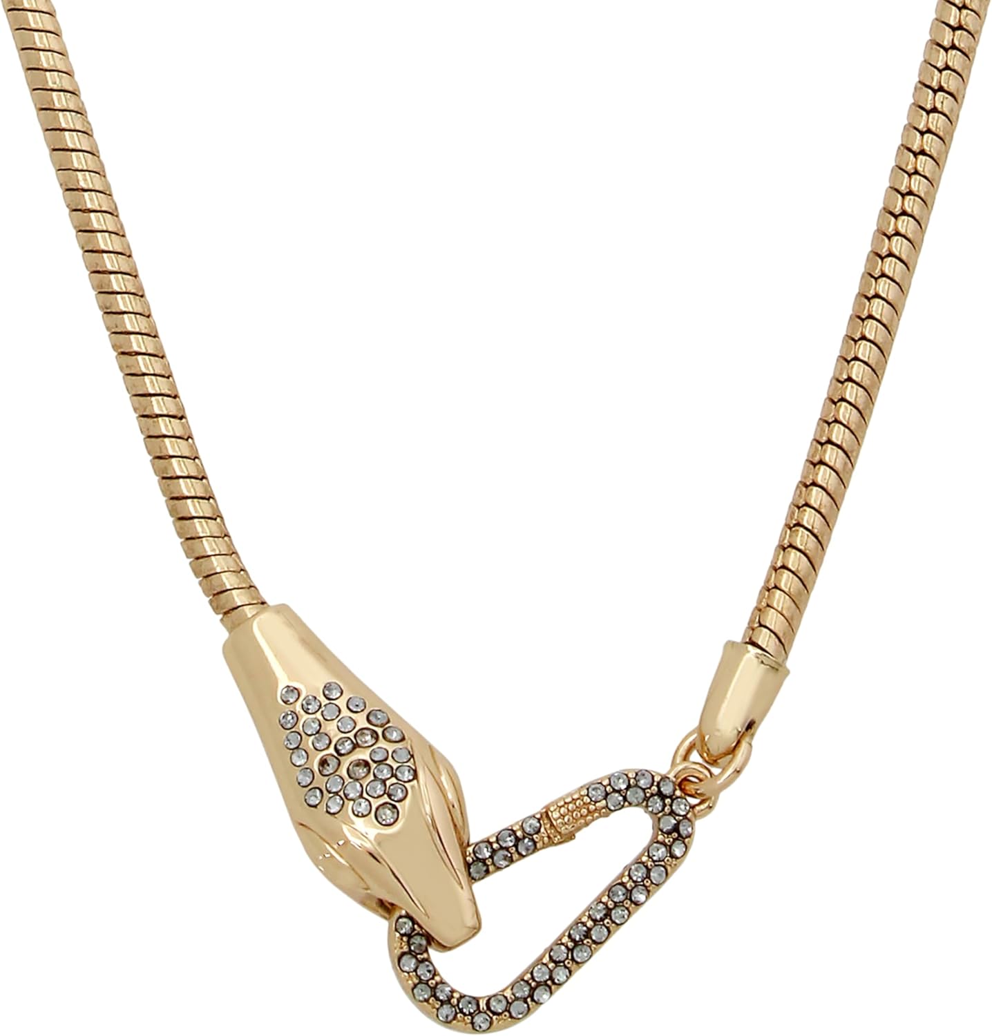 AllSaints Women's Snake Head Strand Necklace - Image 2