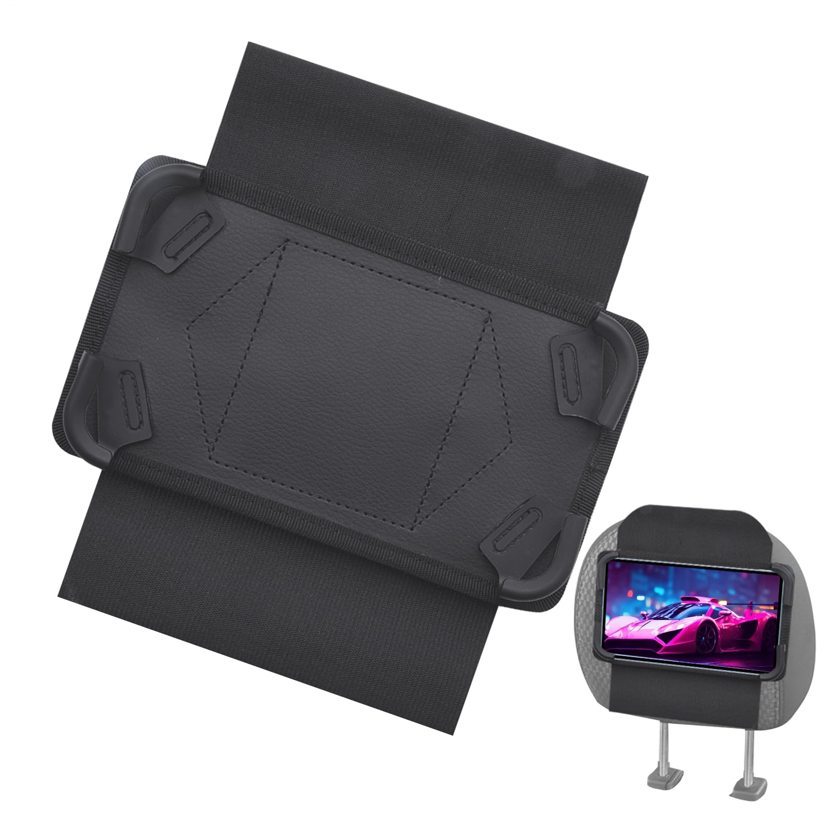 Soporte para tablet para coche para evitar caídas de dispositivos 8