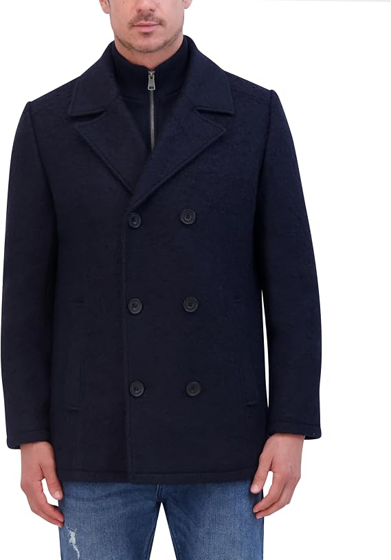 Kenneth Cole Men's Kenneth Cole Men's Wool Top Coat