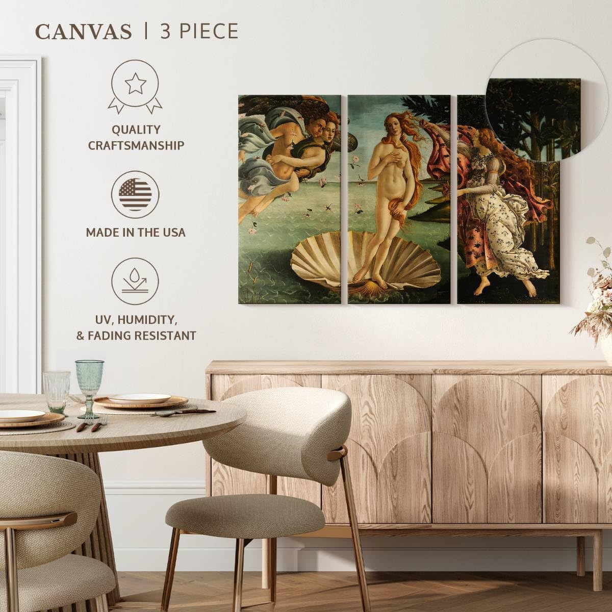 Amazon.com: Elephant Stock - The Birth Of Venus Wall Art