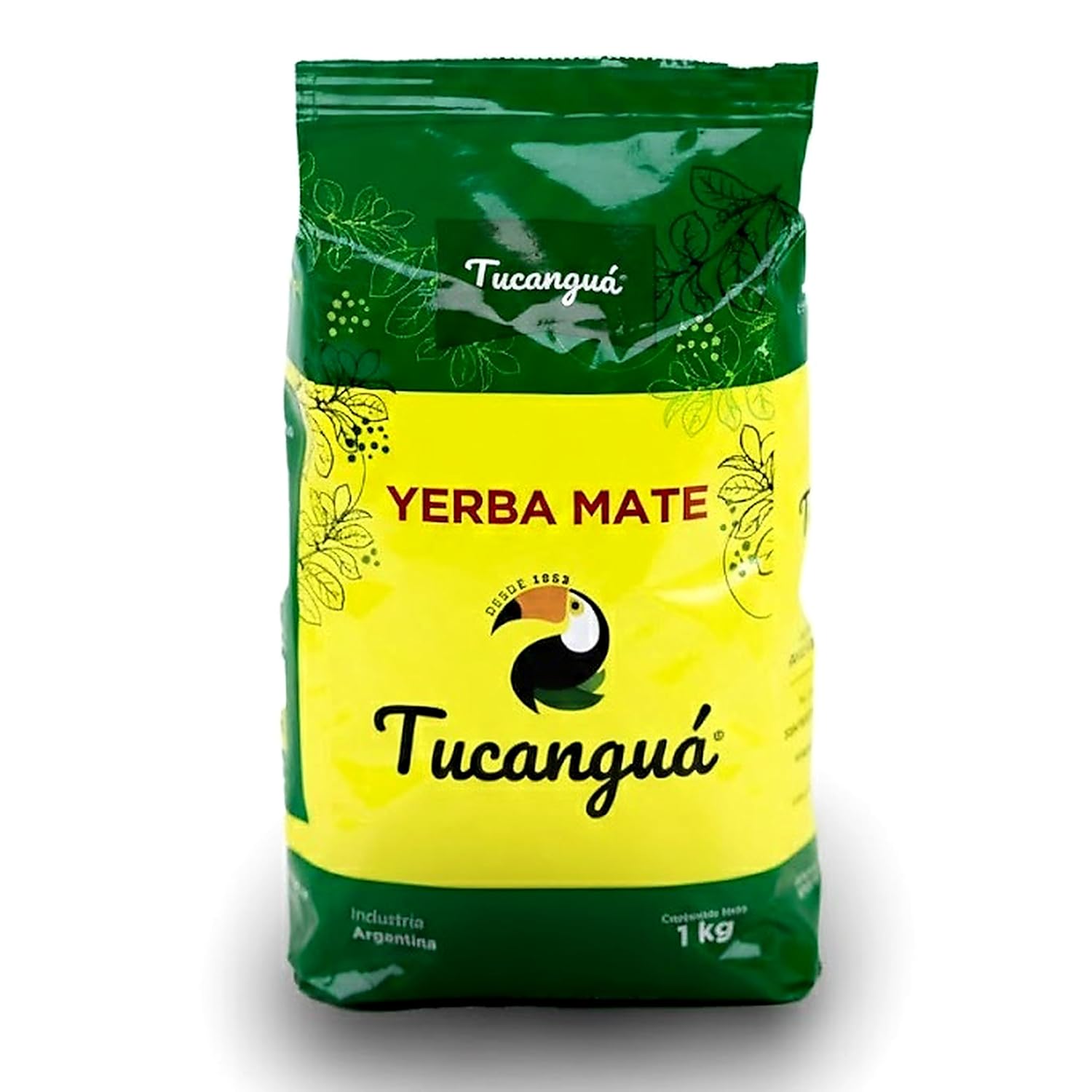 Tucanguá Yerba Mate Tradicional – Authentic South American Herbal Tea, Gluten-Free (1kg | 2.2lb)