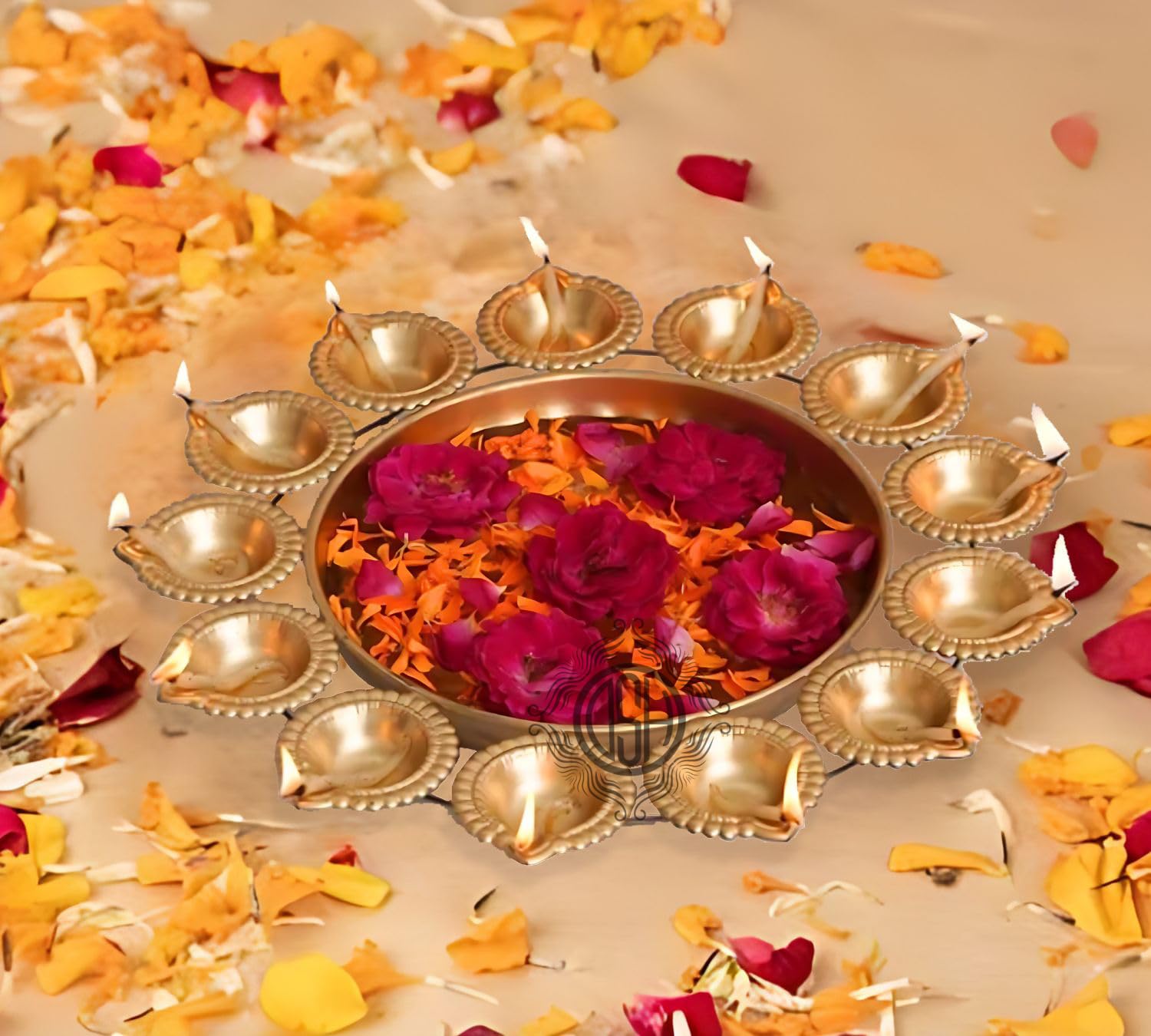 Urli bowl DSH de decoración tradicional Diwali: el regalo perfecto para inauguración