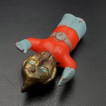 Amazon | 宝蔵当時物 レトロ 玩具 スペクトルマン ソフビ 指人形 約7.5