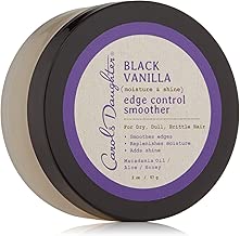 Carol's Daughter Black Vanilla Moisture & Shine Edge Control Smoother For Dry Hair and Dull Hair, with Aloe and Honey, Clear Edge Smoother, Edge Tamer, 2 oz (Packaging May Vary) 1 Count - coolthings.us