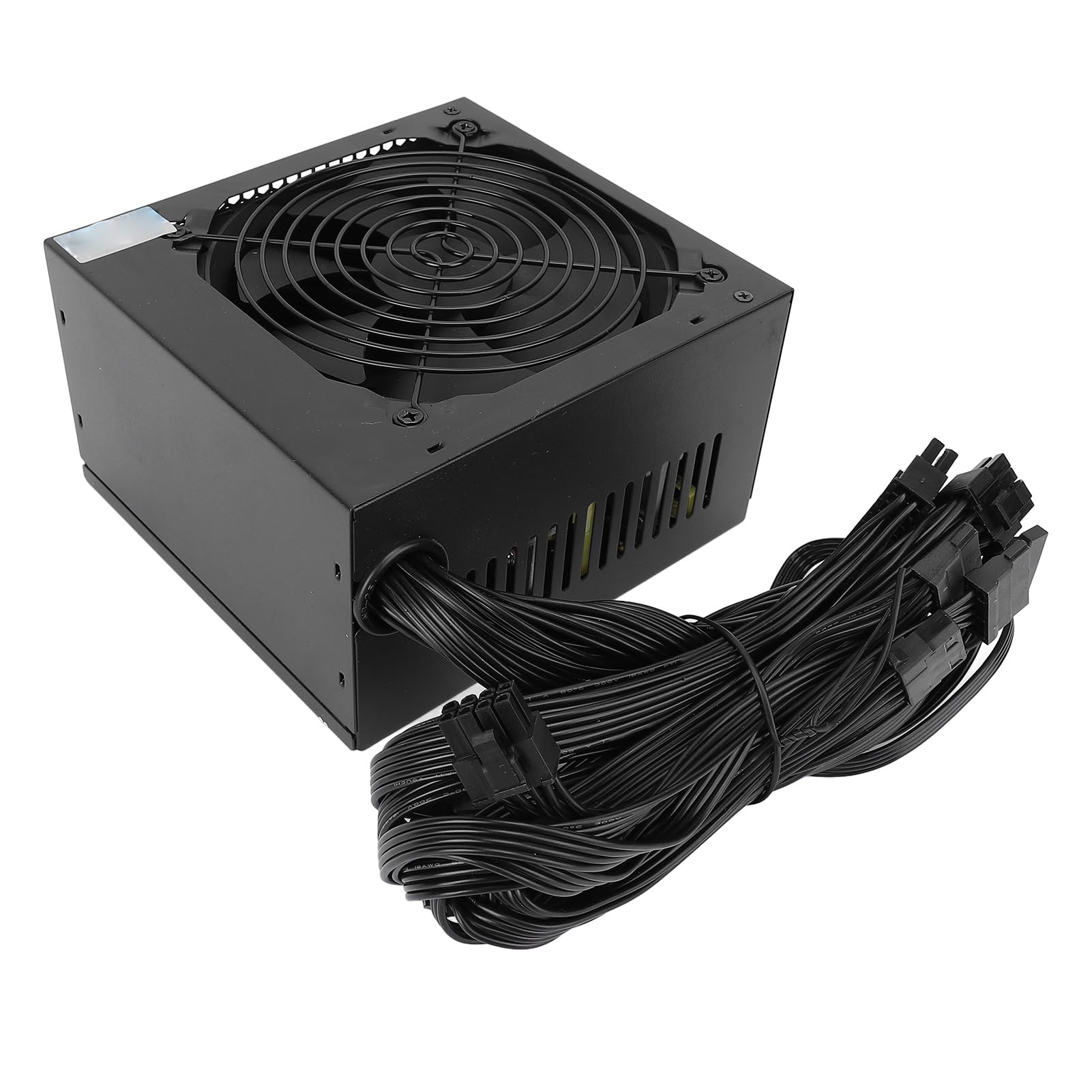 Sxhlseller Alimentatore ATX da 500 W con Controllo della Temperatura e Protezioni Multiple, Alimentatore per PC Desktop Ad Alta Efficienza per Piattaforme di Gioco e Double Core