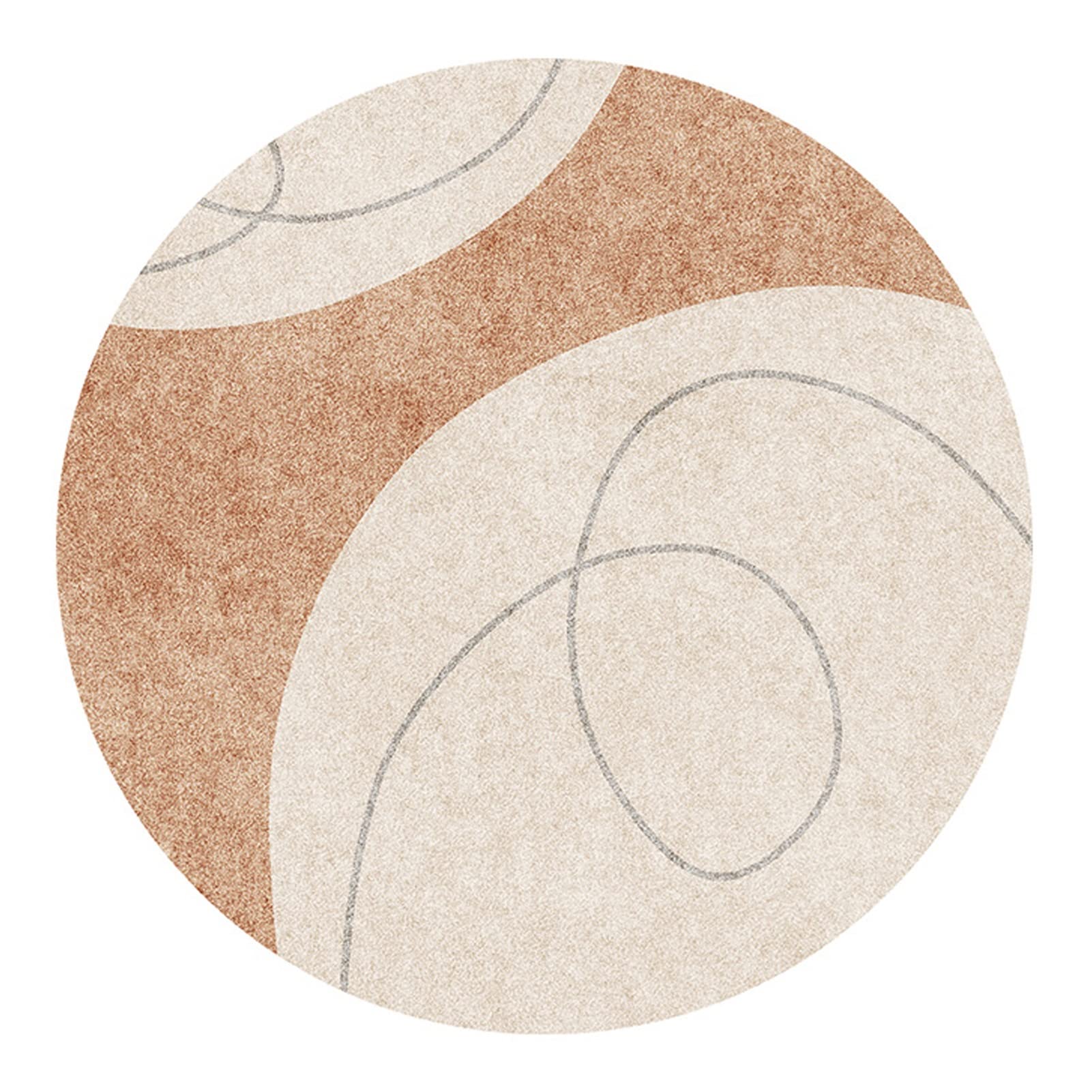Tapis rond antidérapant pour sécuriser et décorer vos sols lisses
