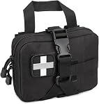 LIVANS Tactical EMT Pouch, Rip Away Molle Medical Pouches IFAK Tear-Away First Aid Kit Emergency Survival Bag for Travel Outdoor Hiking