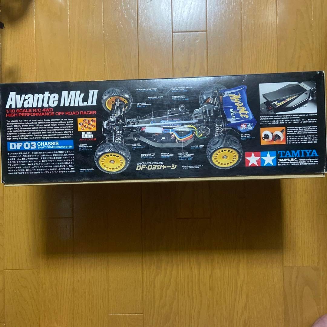 TAMIYA Avante Mk.II 1/10 RCカーとパーツ6点 タミヤ 電動RCカー