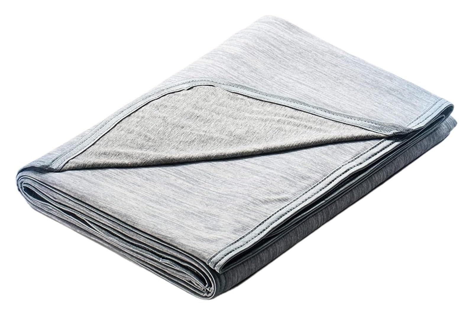 LQZAXSRDR Cooling Blanket for Summer, Cooling Blanket Multicolor Multiple Sizes Washable Summer(Grey,150x200CM)