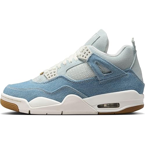 Jordan Women's 4 Retro Tex Denim 'Worn Blue' (IB6716 100)