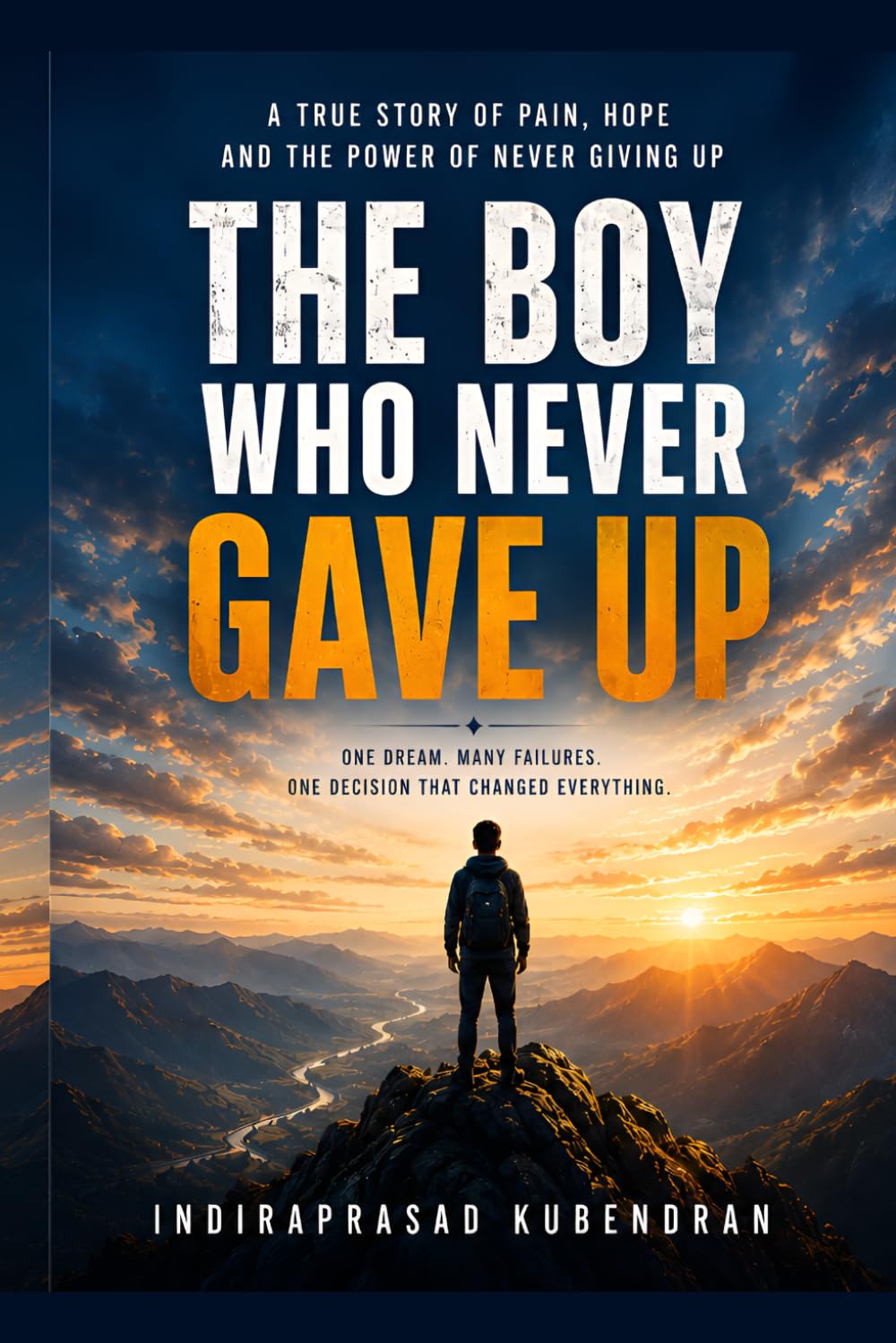 The Boy Who Never Gave Up: A Powerful Story of Pain, Hope, and the Courage to Keep Going