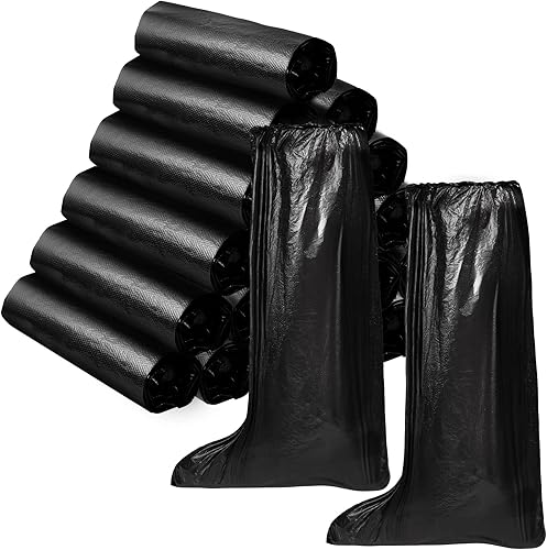 Haysandy Fundas de zapatos desechables de plástico antideslizante para botas, cubiertas largas impermeables para zapatos, cubiertas de zapatos de