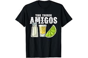 The Three Amigos Lime Salt Tequila T-Shirt