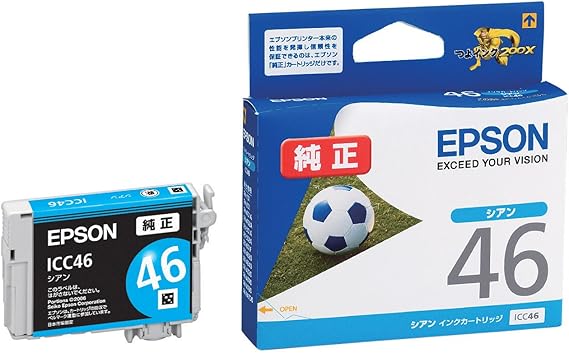 Amazon エプソン 純正 インクカートリッジ サッカーボール Icbk46 ブラック エプソン インクカートリッジ 通販