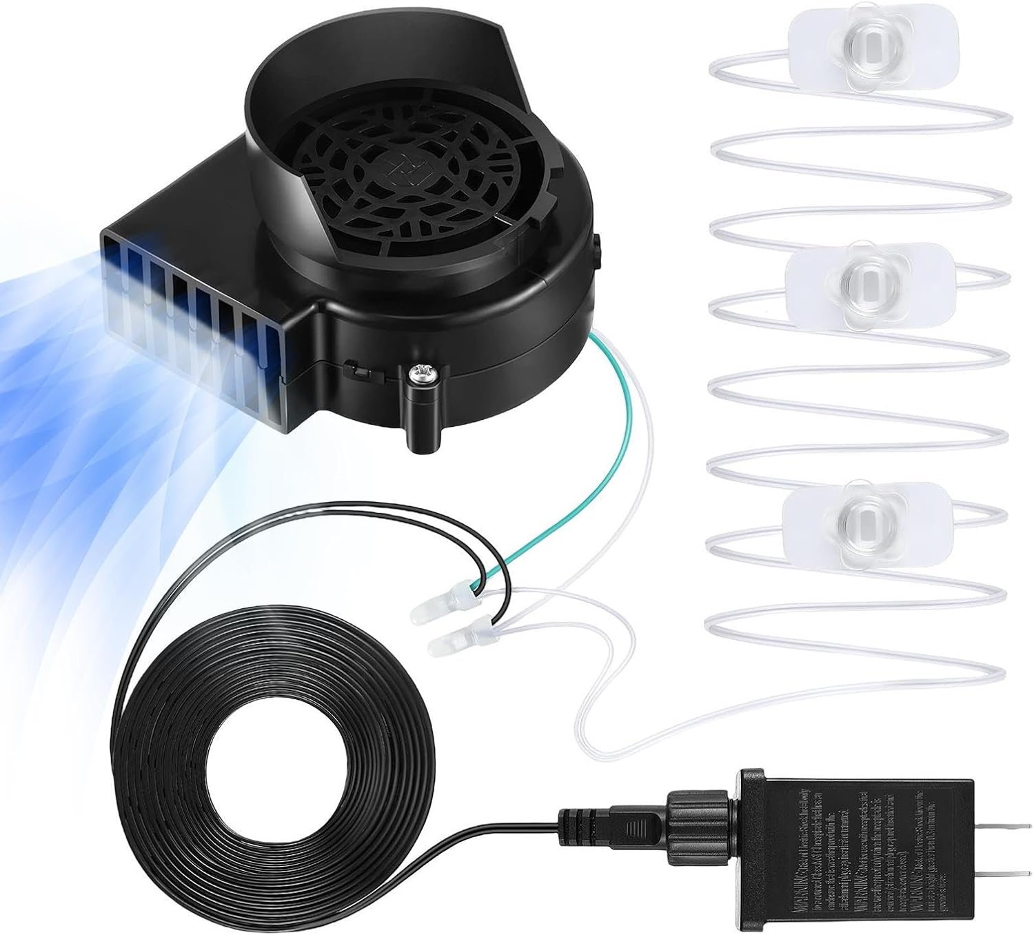 Air Fan Blower, Small Replacement Air Blower with 3 LED