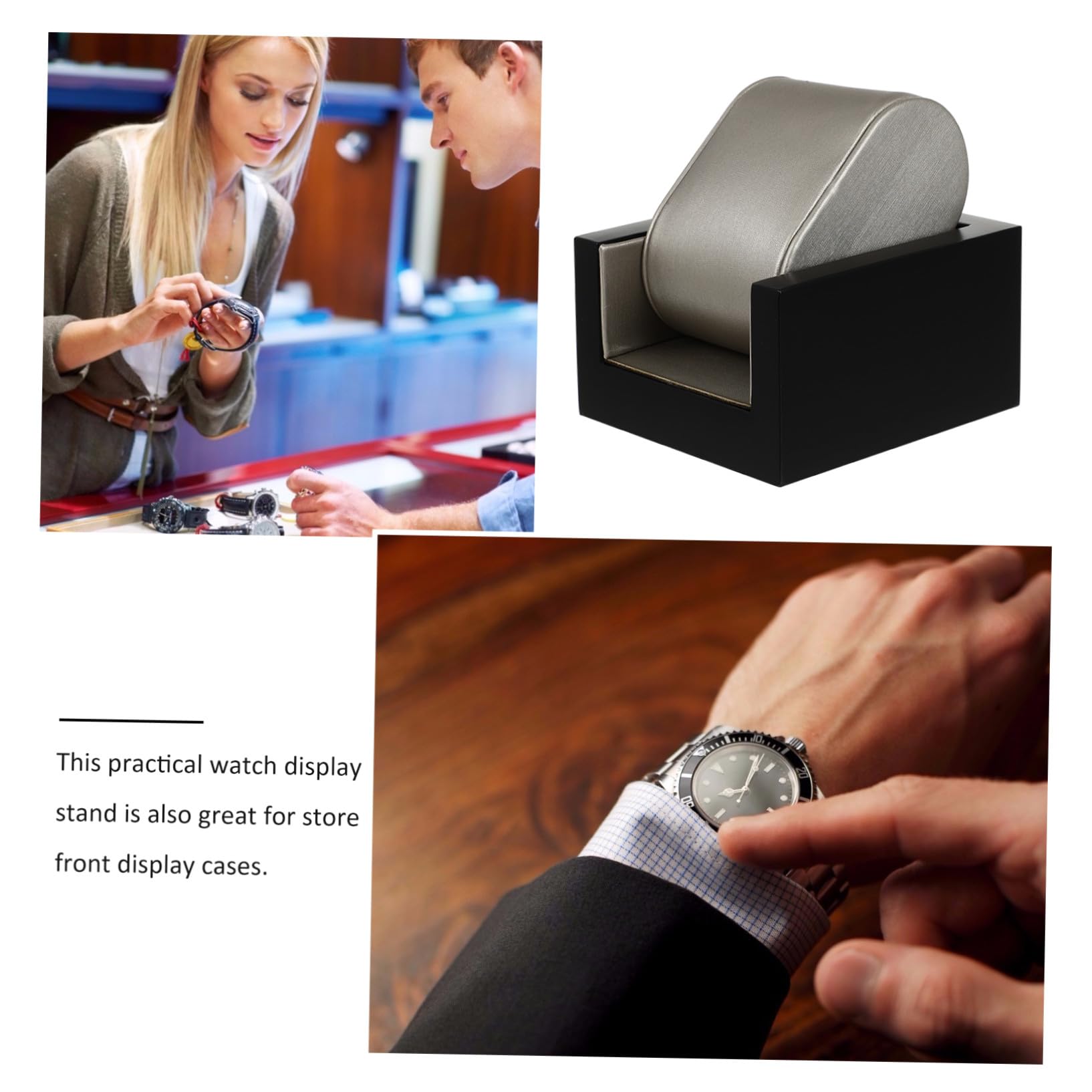 VALICLUD 2stücke Watch Organizer Handgefertigter Uhrenständer Aus Resin Für Elegante Präsentation Vielseitig Einsetzbar Zur Aufbewahrung Von Armbanduhren Schmuckstücken Und Mehr
