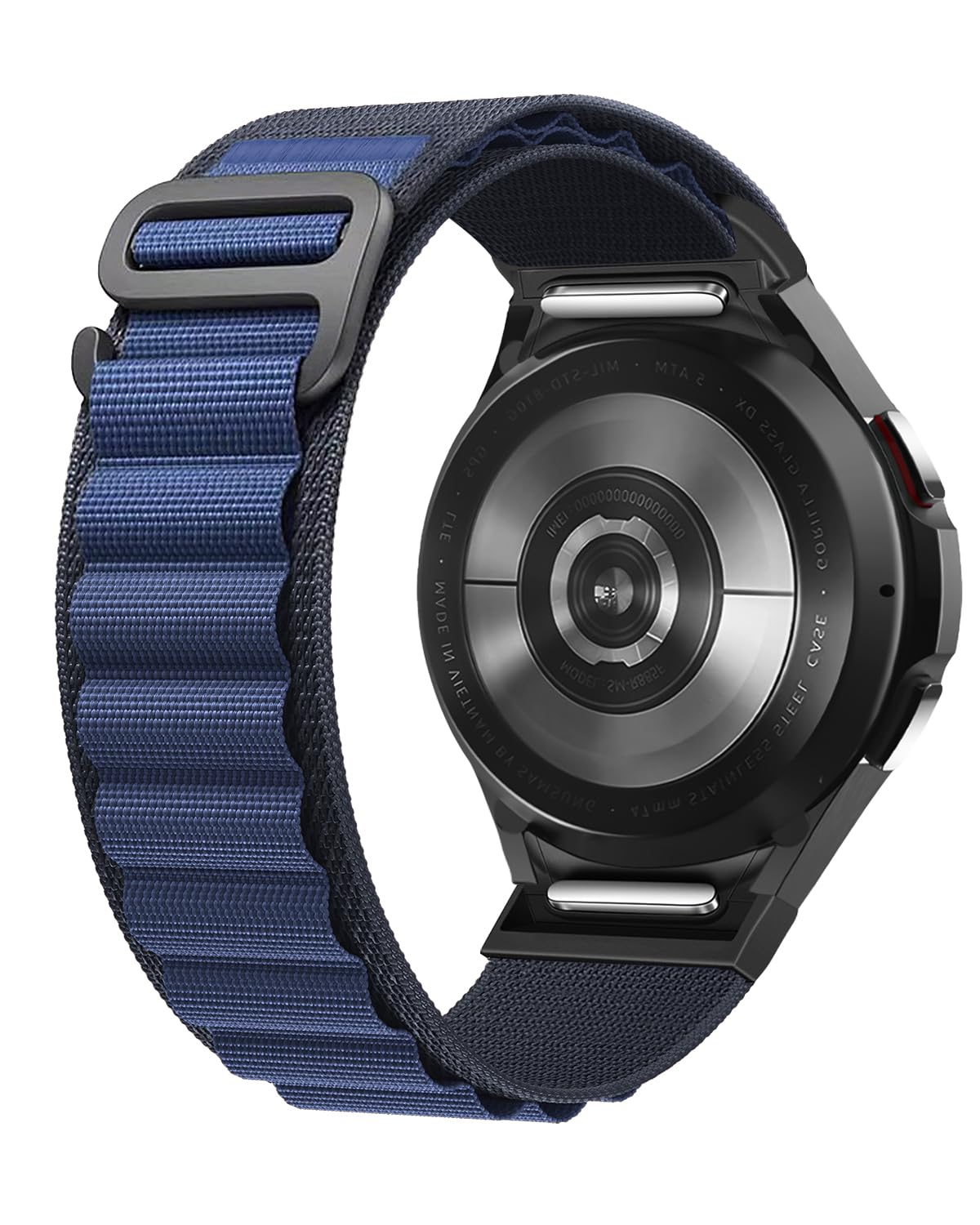 One Click Alpine Loop Bands Compatible with Samsung Galaxy Watch 7 Band/Galaxy Watch 6 4 5 FE Band 40mm 44mm/Watch 6 4 Classic 47mm 43mm 42mm 46mm/5