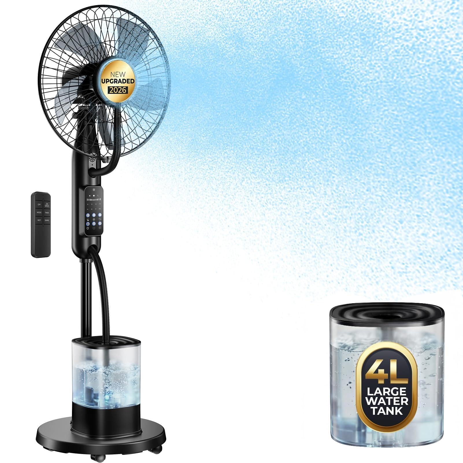 Photo 1 of ***SIMILAR*** NovaMist Upgraded Misting Fan with 4L Large Water Tank