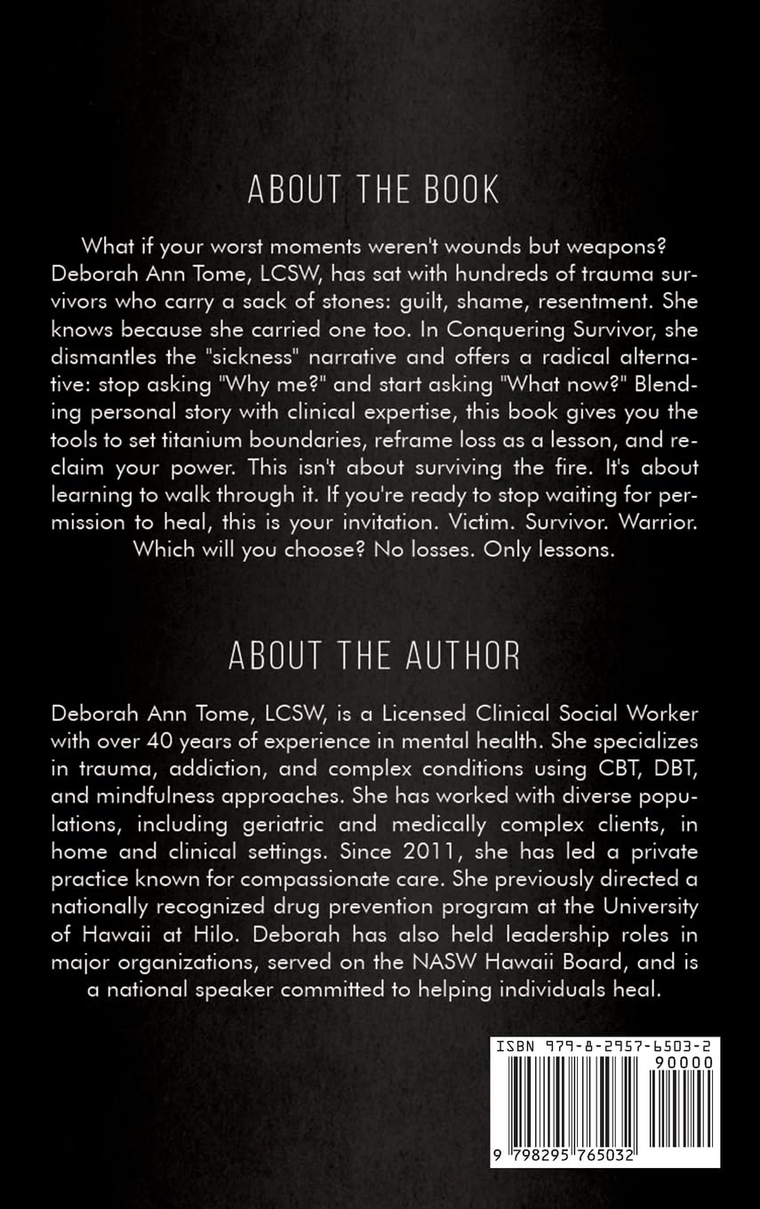 Conquering Survivor: Living As A Conqueror      Hardcover – March 30, 2026