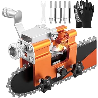 BRICH Kettens ge Sch rfger t Set Manueller Kettensch rfer mit 30  F hrung