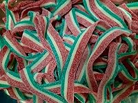 Vista 12 de Smarty Stop - Tiras de gomita de caramelo agrio de todos los sabores 1 libra (mora azul)