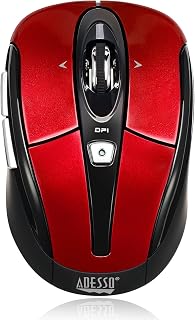 Adesso Ergonomic iMouse S60 - Wireless Optical Mouse