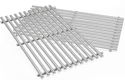 Miniatura 8 de Criditpid 7637 Rejillas de cocción de hierro fundido para Weber Spirit I y II 200 Series, Spirit E210, S210, E220, S220 con control frontal