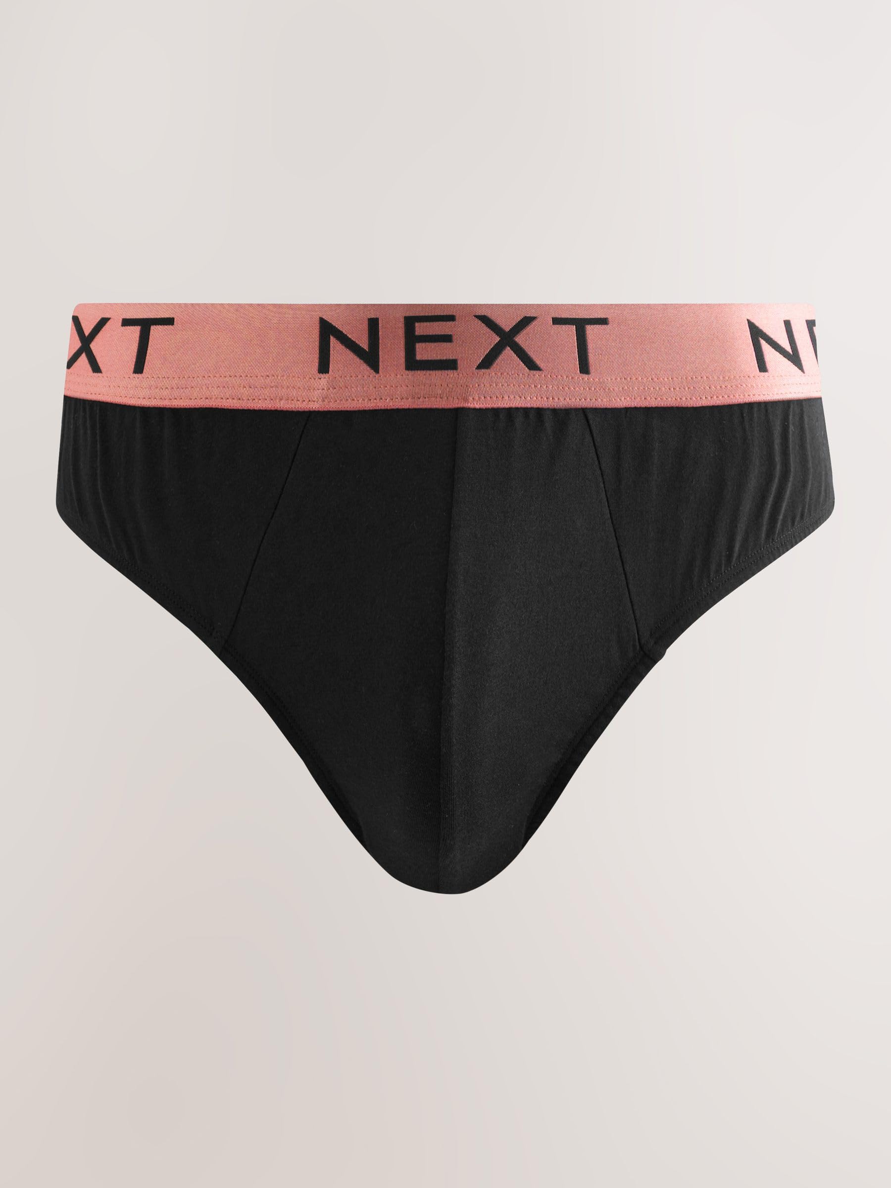 NEXT Herren Unterhosen mit hohem Baumwollanteil, 10er-Pack