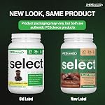 PEScience Select Vegan Protein Powder, Chocolate Bliss, 27 Servings | Plant Based Pea Protein Brown Rice Blend, Dairy Free, Gluten Free, Soy Free, Smooth Texture