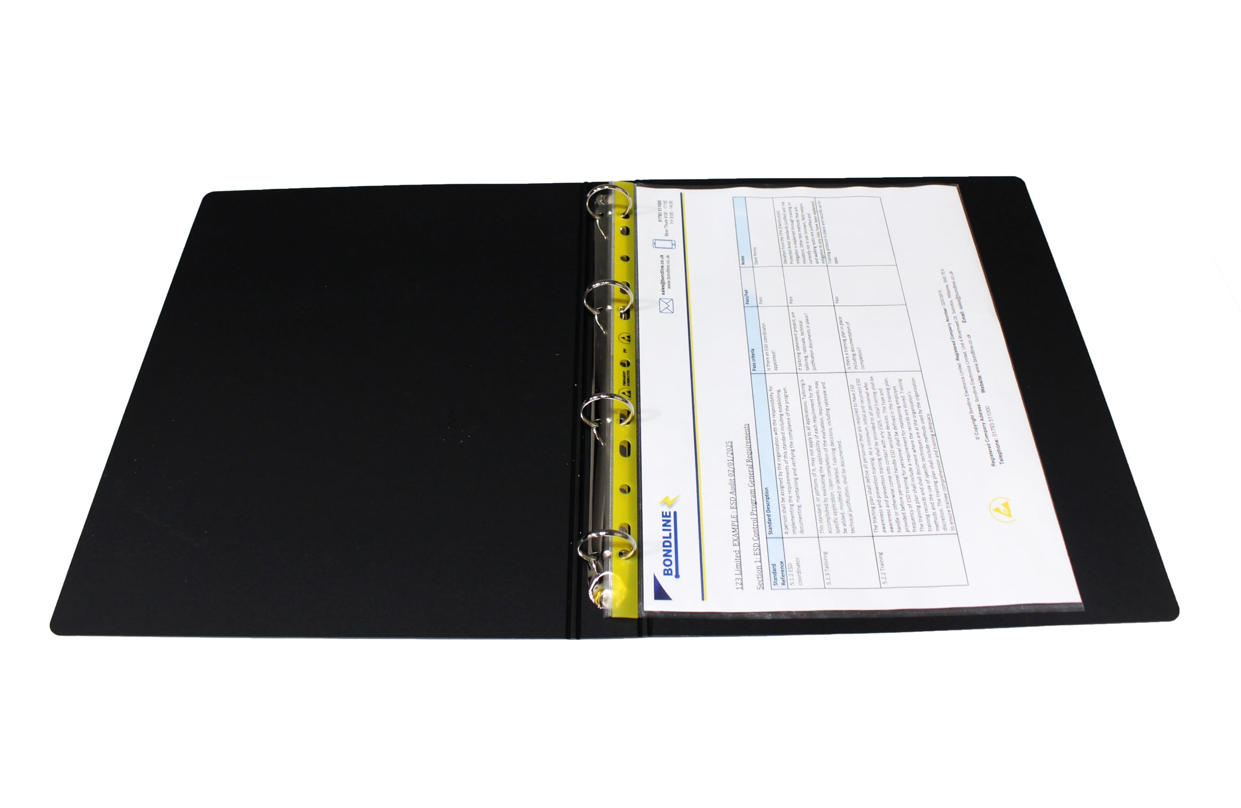Kill Stat ESD Document Wallets, Clear Plastic Wallets A4 Size, Opaque, Pack of 100 Pieces, ESD Safe, Store Instructions - Image 2