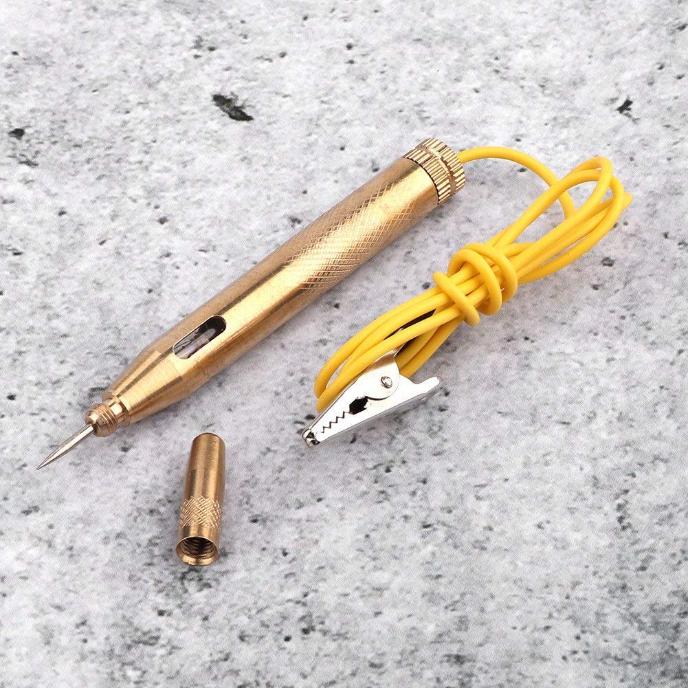 Testeur De Circuit Automobile 12V - Stylo Testeur Fusibles Avec Lumière - Outil Diagnostic Voiture