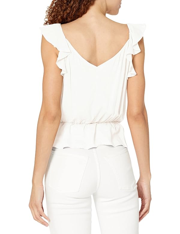 FENNA TOP in White by PAIGE - Used condition - Image 2