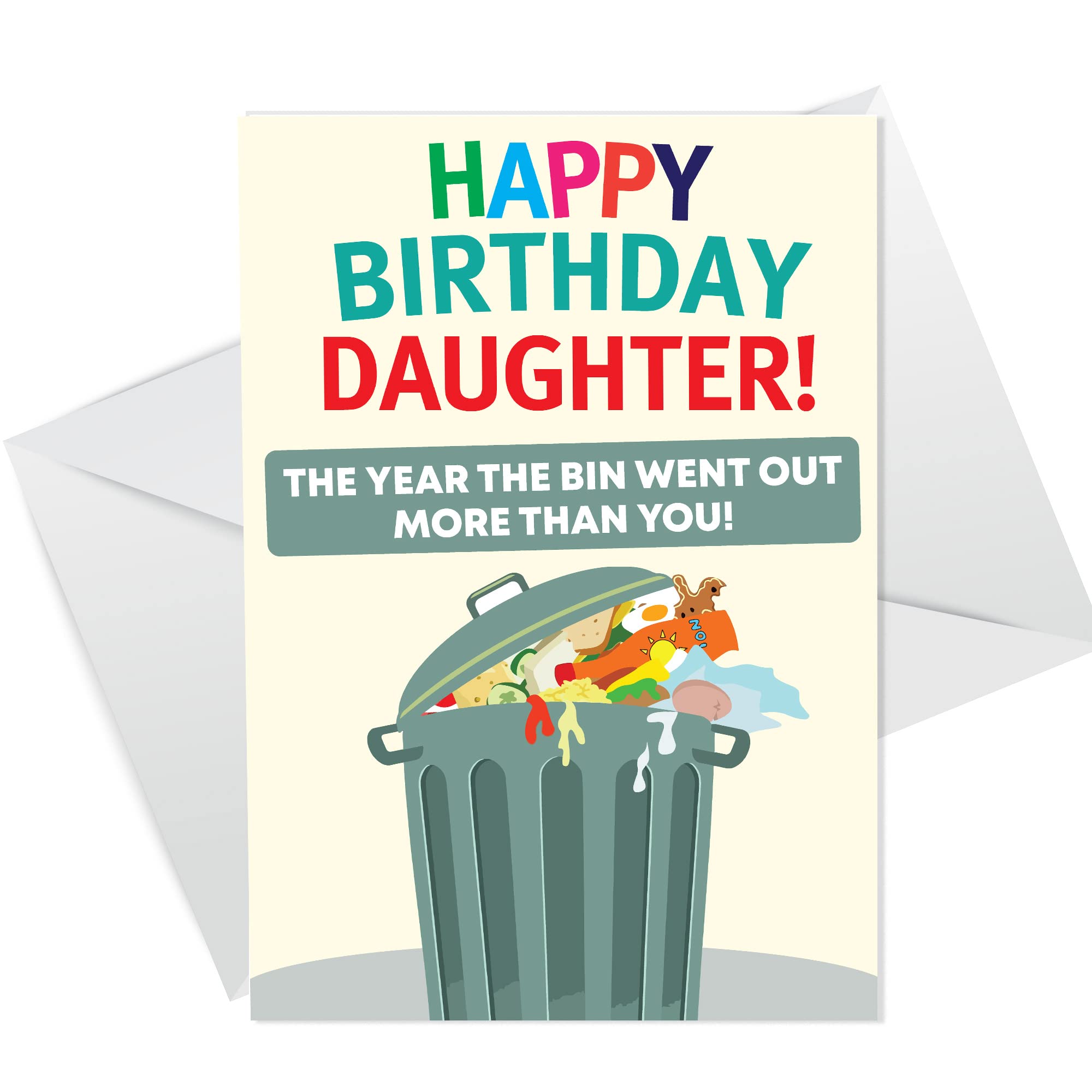 Funny Birthday Card For Daughter Lockdown Theme Novelty Birthday Card For Her