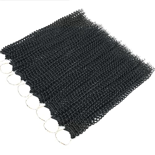 Miniatura 5 de Cabello Passion Twist de 24 pulgadas, 8 paquetes de cabello Passion Twist de ganchillo para mujeres, cabello trenzado largo bohemio con rizos de