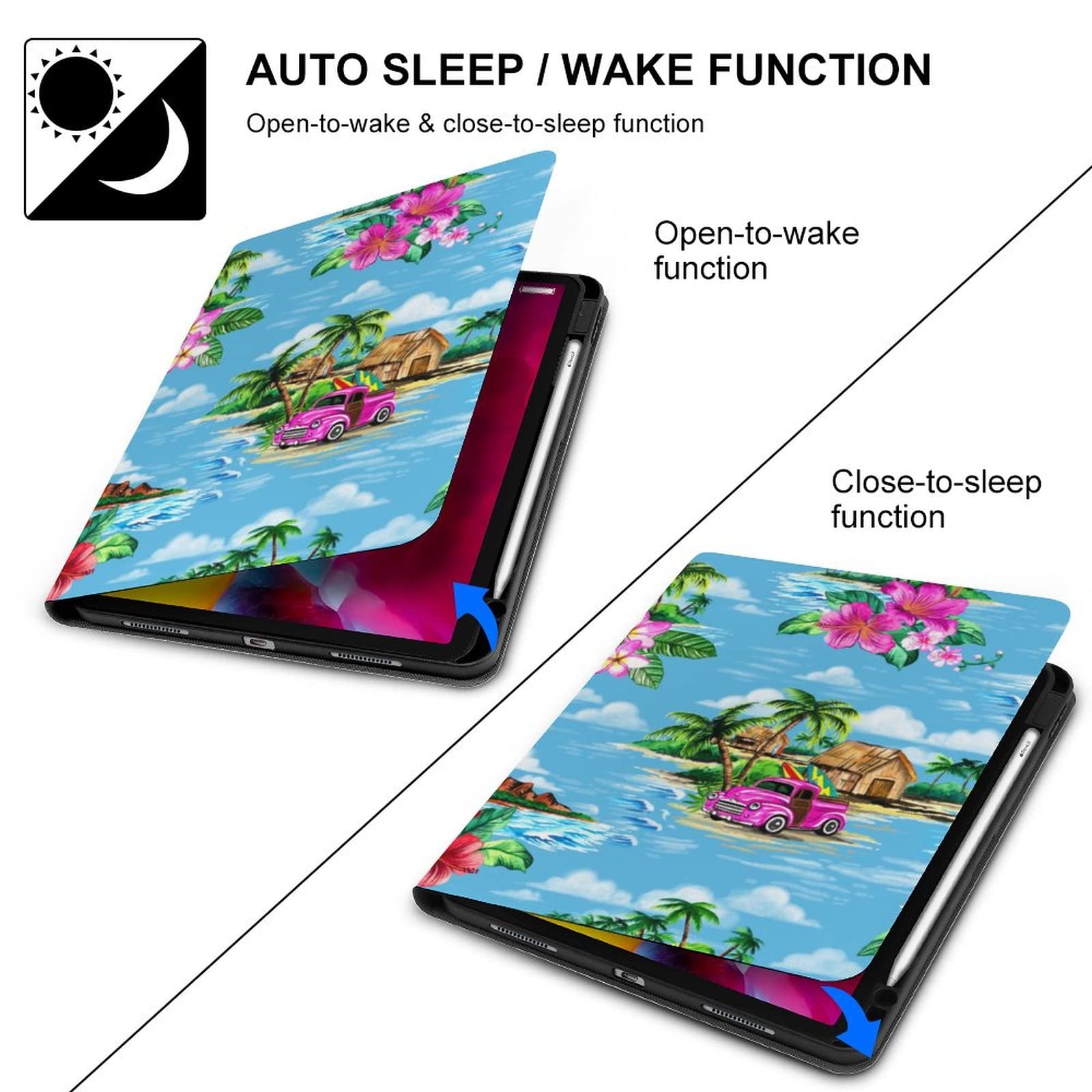 Personalised Ipad Case Book Case Stand With Pen Holder For IPad