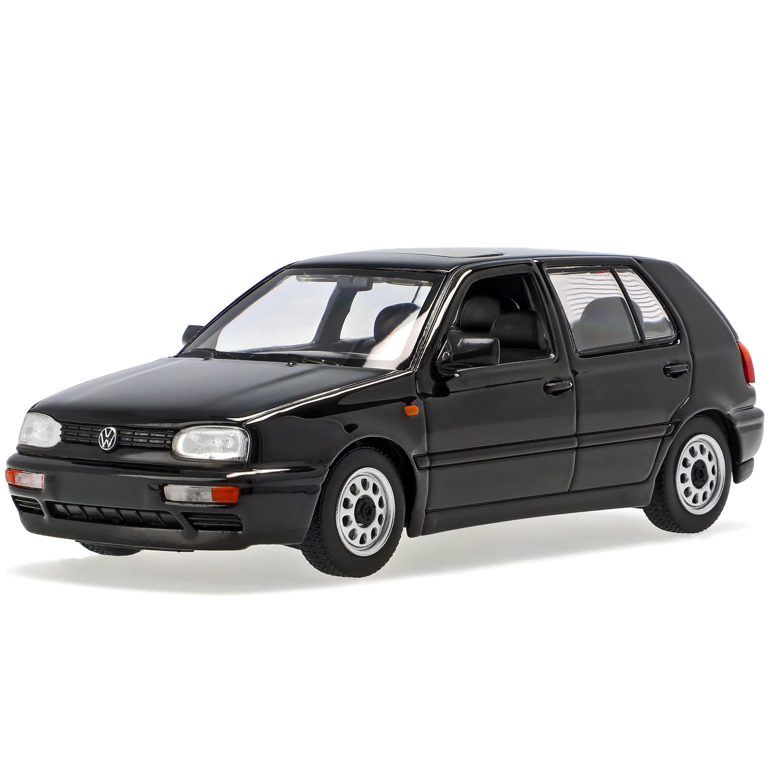 Generisch Volkwagen Golf III Schwarz 5 Türer 1991-1997 1/43 Minichamps Maxichamps Modell Auto