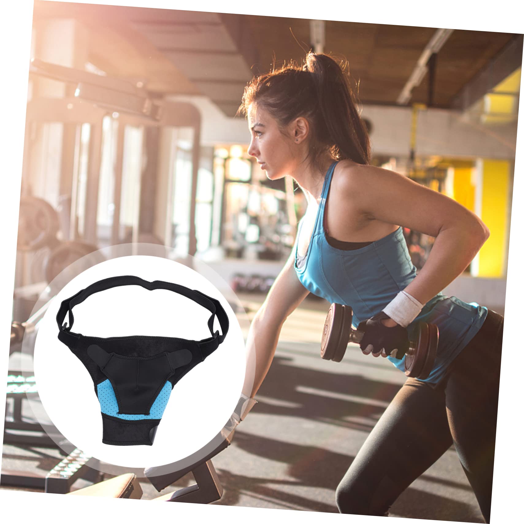 GALPADA Adjustable Shoulder Support Brace for Stability and Comfort Portable Design for Injury Relief Fits Chest for Sprains and Tendonitis Breathable and Practical