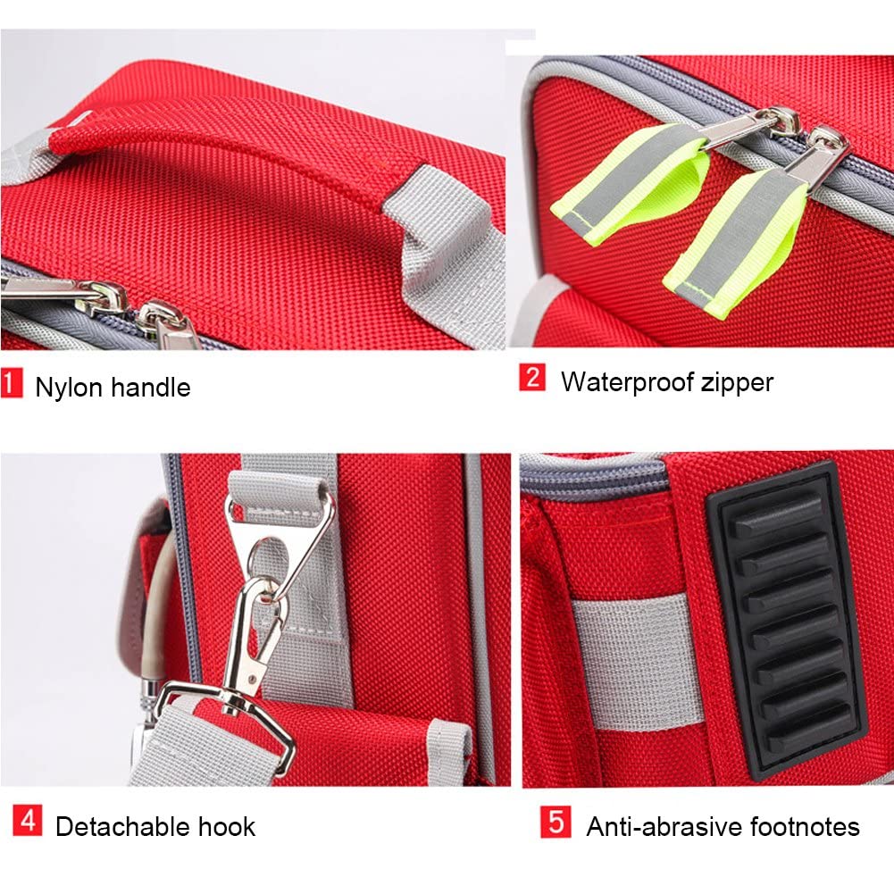 Erste-Hilfe-Set-Rucksack, Wasserdicht, Notfalltasche, Katastrophenhilfe-Tasche, Große Kapazität, Überlebenstasche Für Zuhause Und Draußen