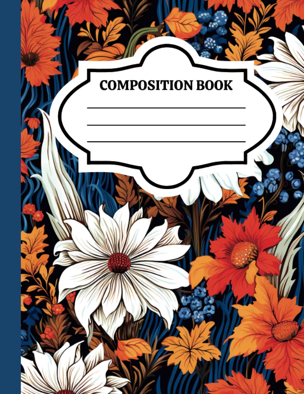 Autumn Symphony: College Ruled Composition Notebook 120 Pages